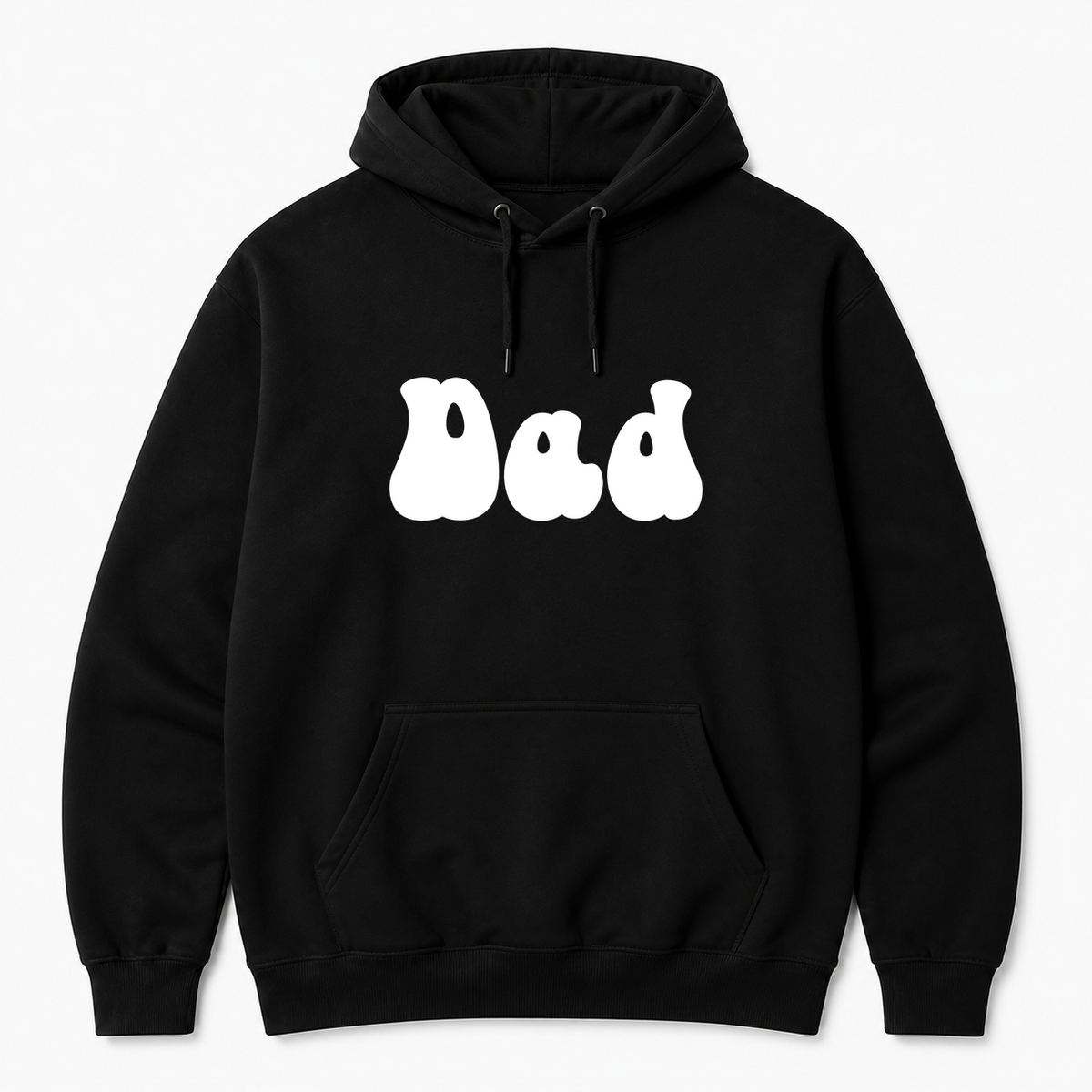 Dad Hoodie in black