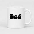 Dad Mug in white