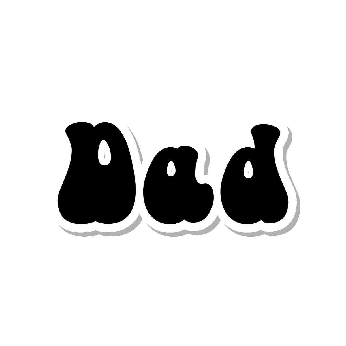 Dad die-cut sticker