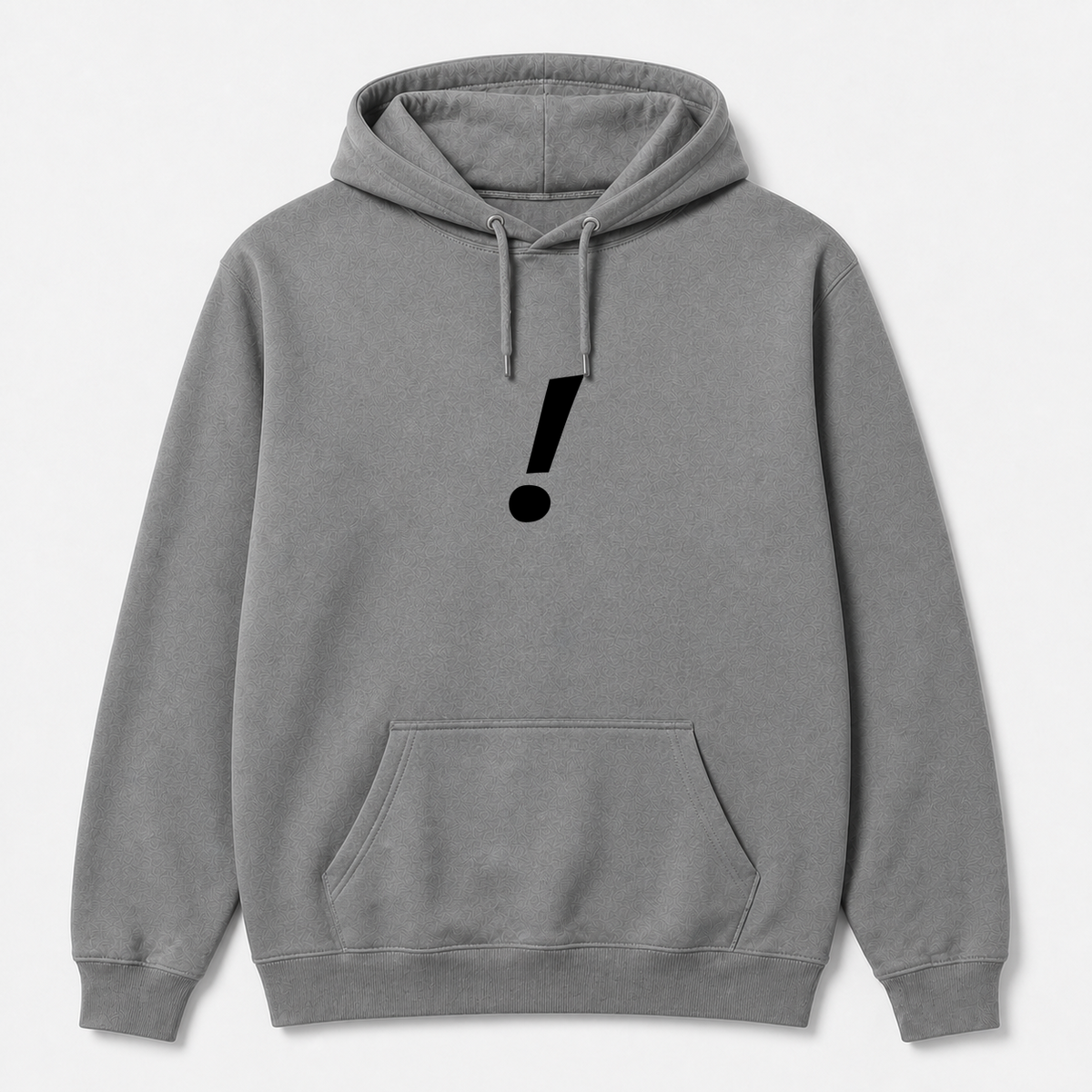 ! Hoodie in gray