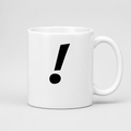 ! Mug in white