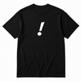 ! T-Shirt in black