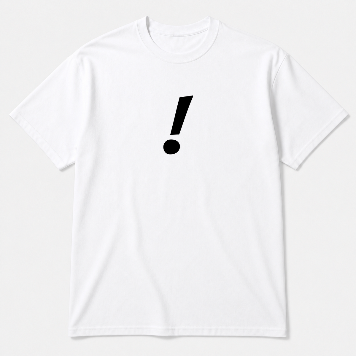 ! T-Shirt in white
