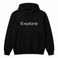 Explore Hoodie in black