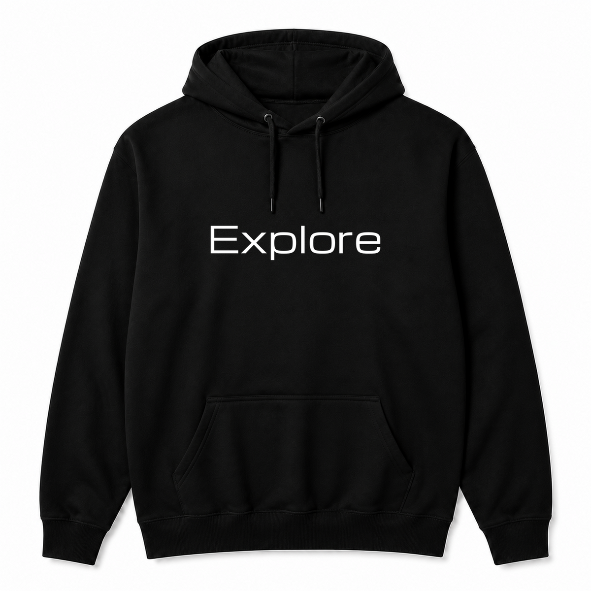 Explore Hoodie in black
