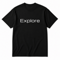 Explore T-Shirt in black