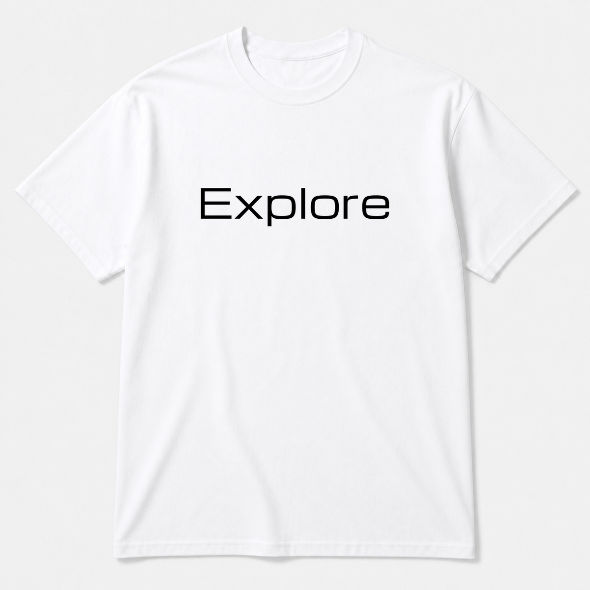 Explore T-Shirt in white