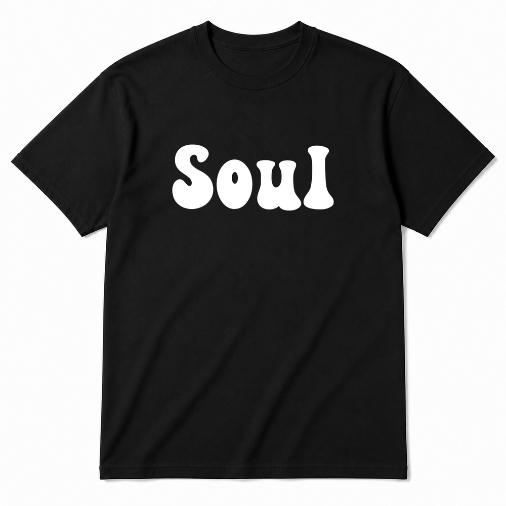 Soul T-Shirt in black