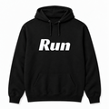 Run Hoodie in black
