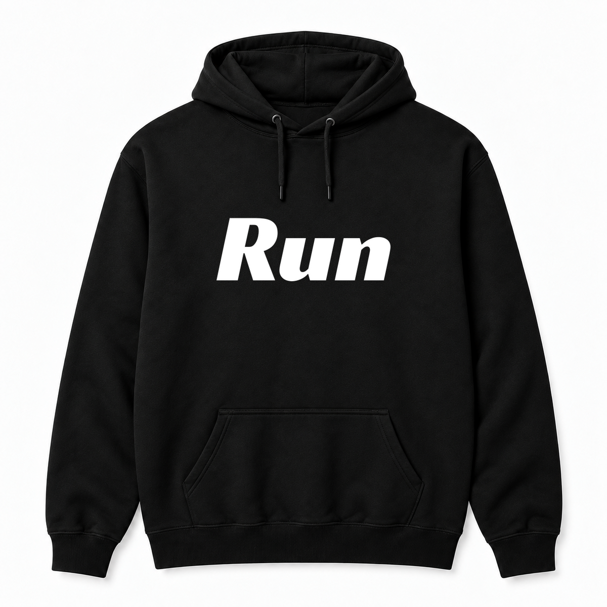 Run Hoodie in black