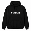 Screen Hoodie in black