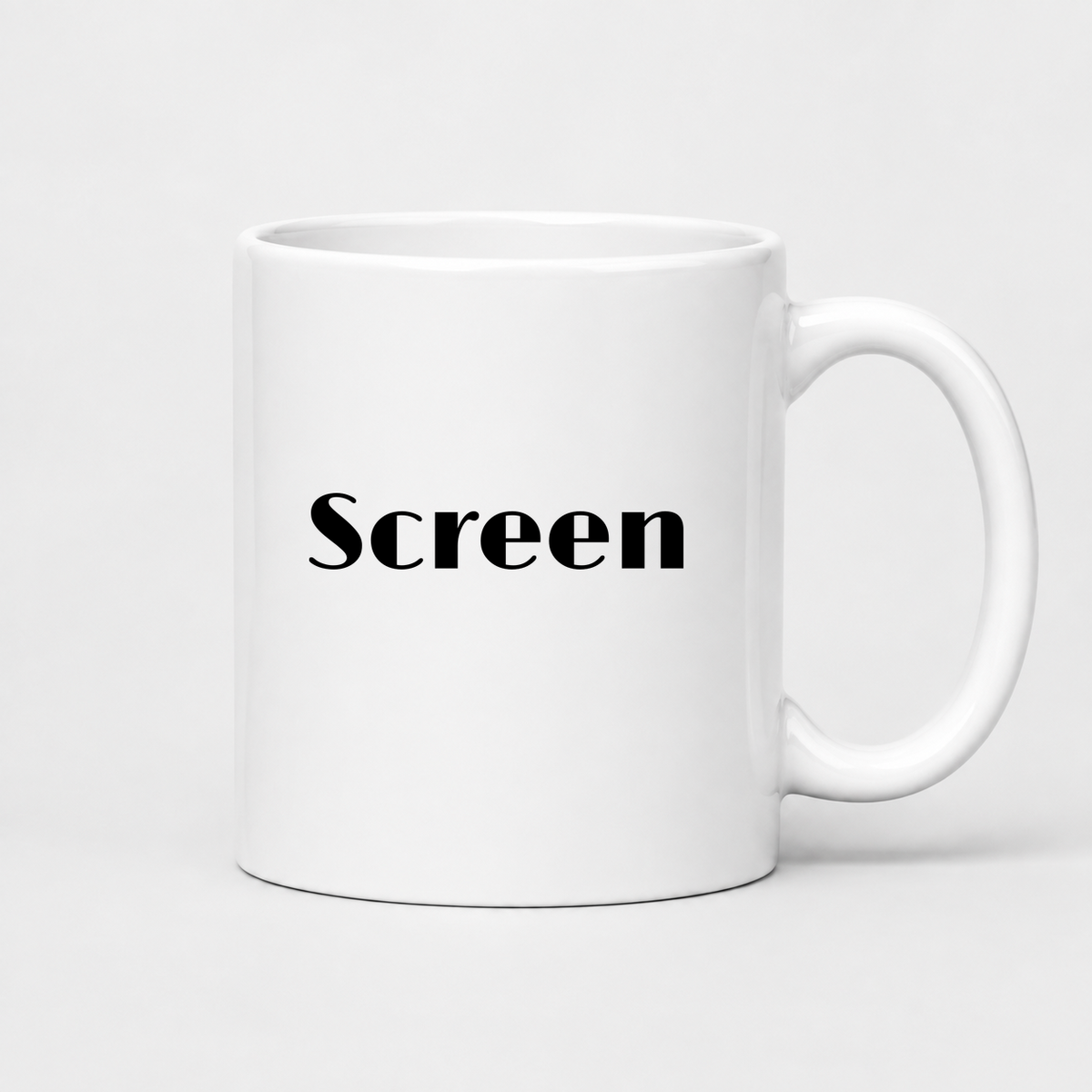 Screen Mug in white