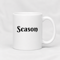 Season Mug in white