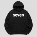 Seven Hoodie in black