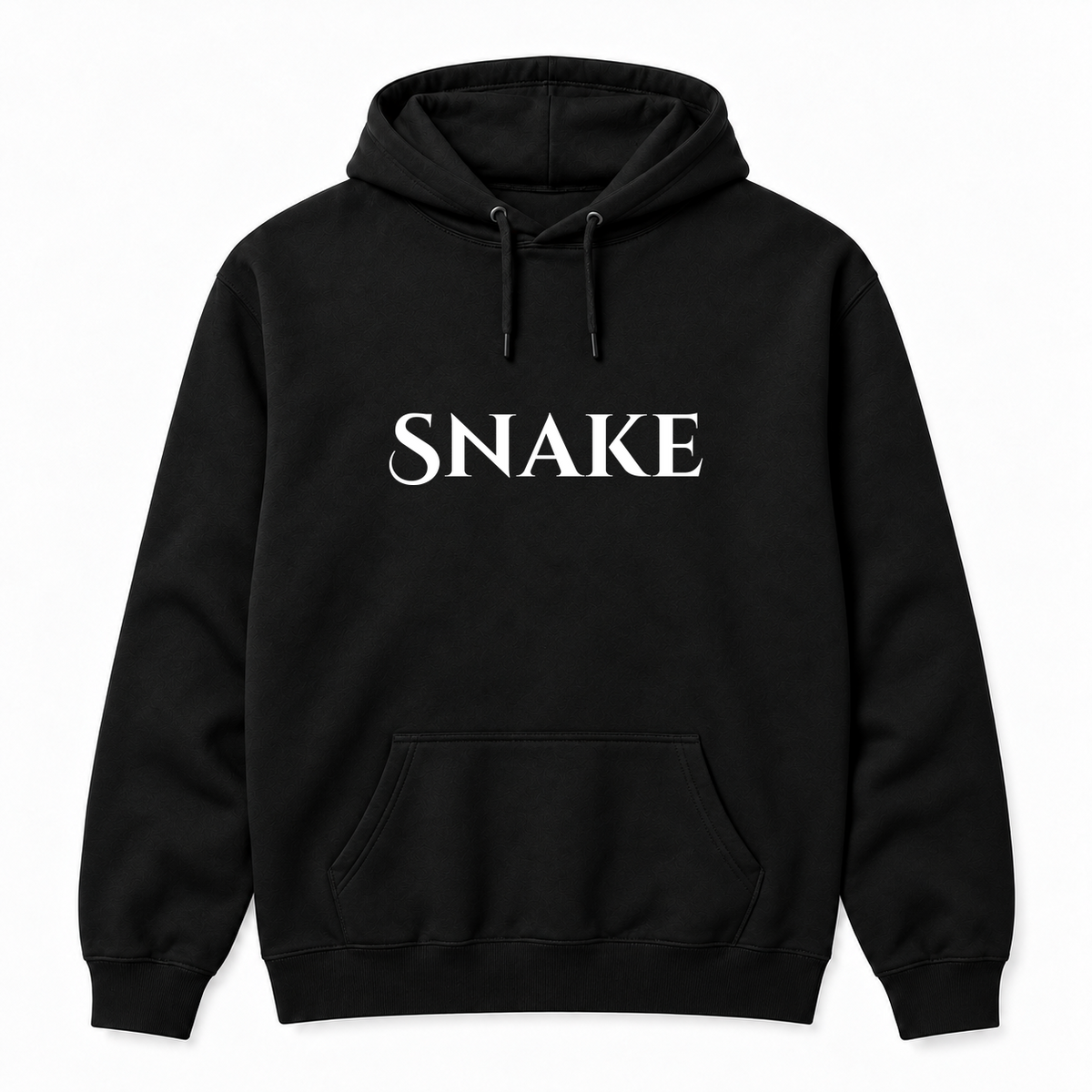 Snake Hoodie in black