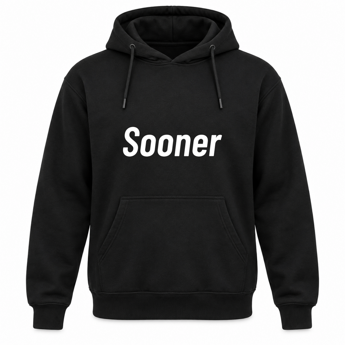Sooner Hoodie in black