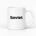 Soviet Mug in white