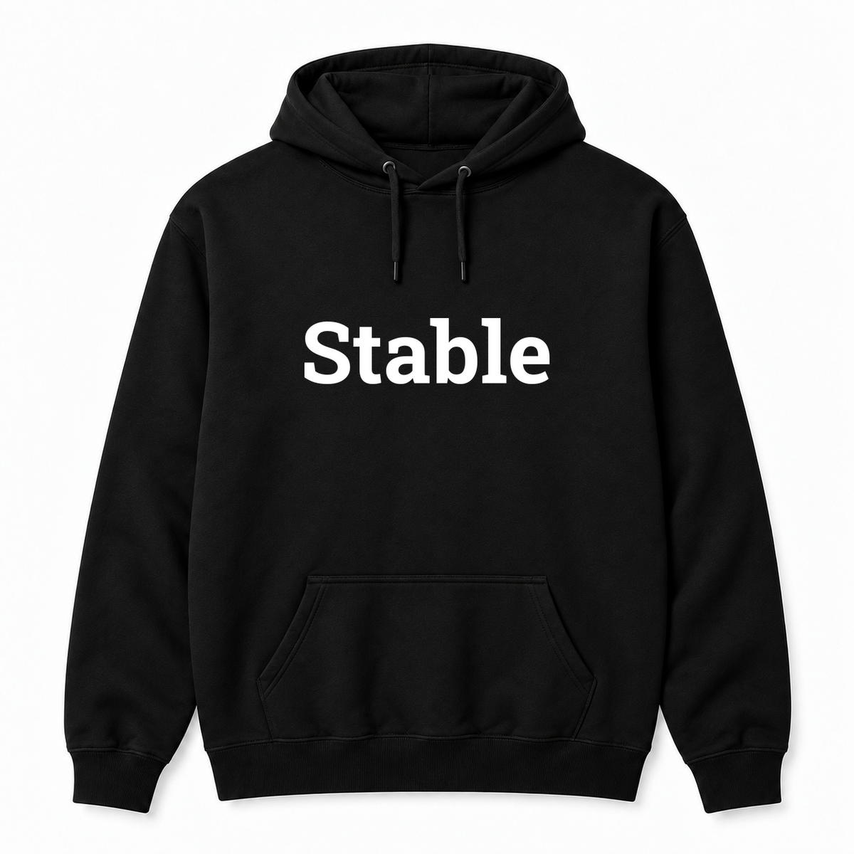 Stable Hoodie in black