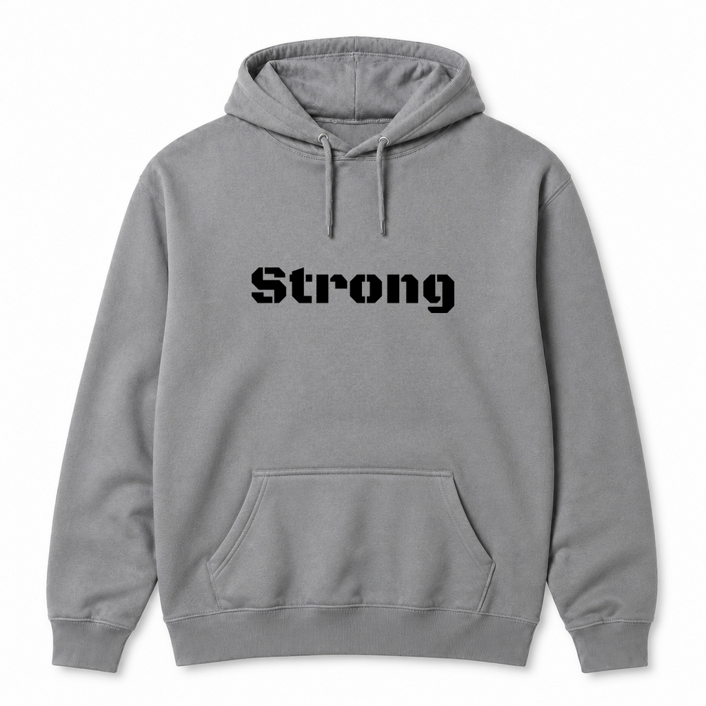 Strong Hoodie in gray