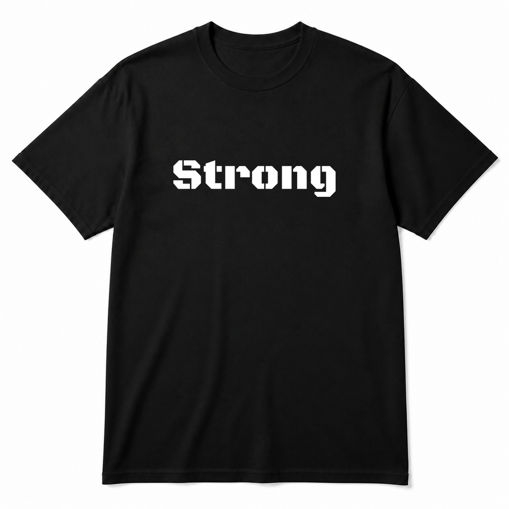 Strong T-Shirt in black