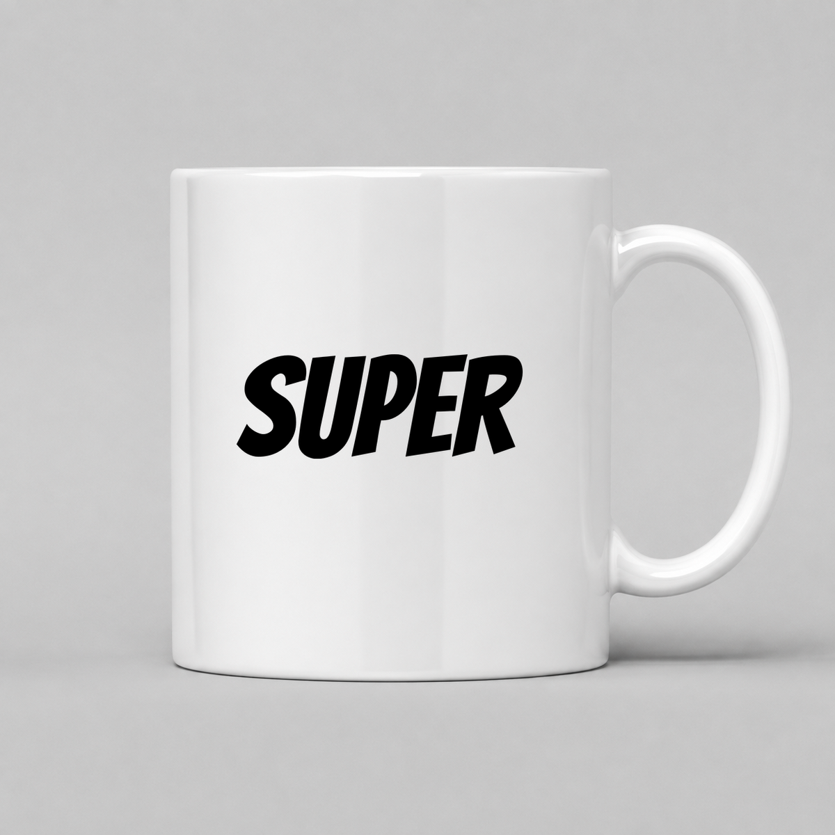 Super Mug in white