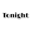 Tonight Marquee die-cut sticker
