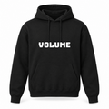 Volume Hoodie in black