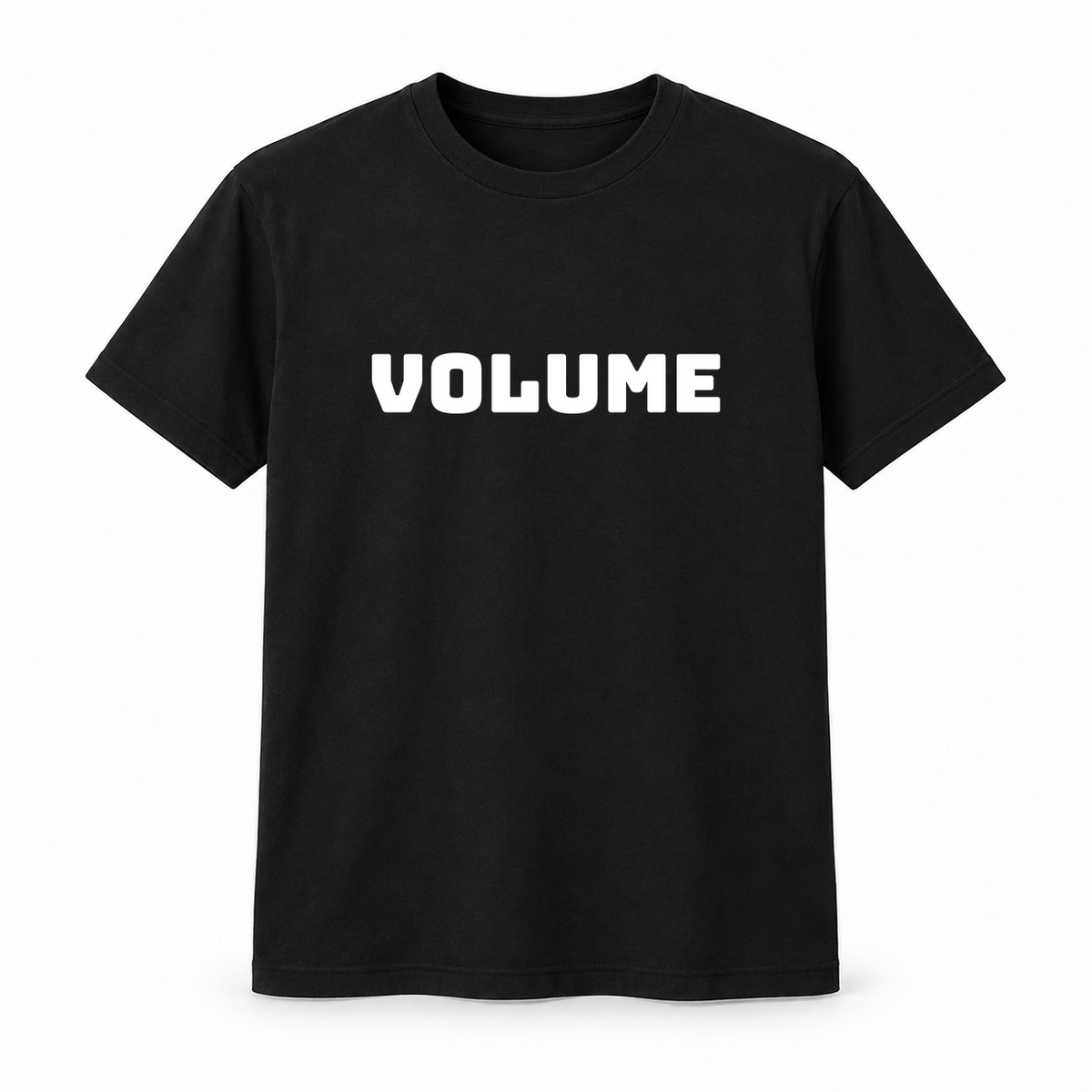 Volume T-Shirt in black