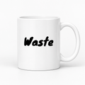 Waste Mug in white