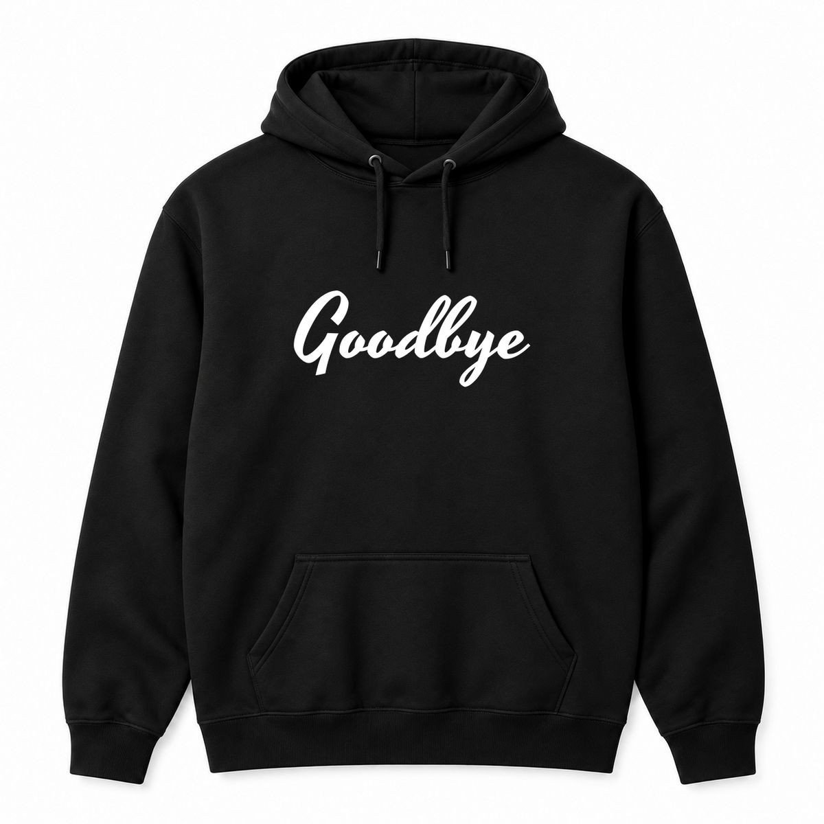 Goodbye Hoodie in black