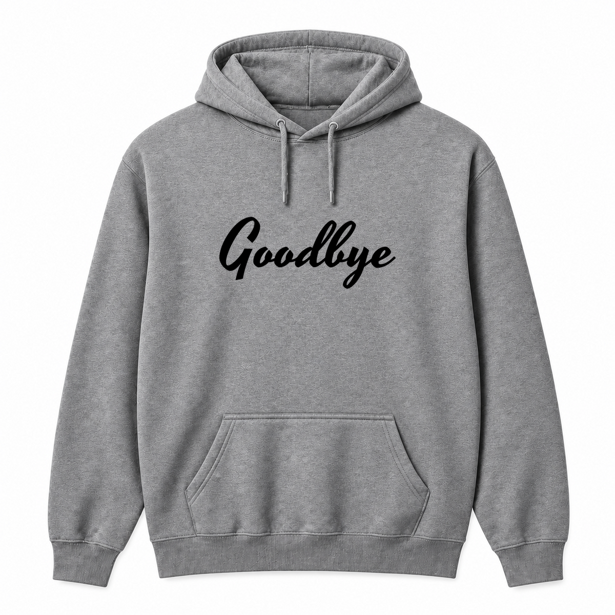 Goodbye Hoodie in gray