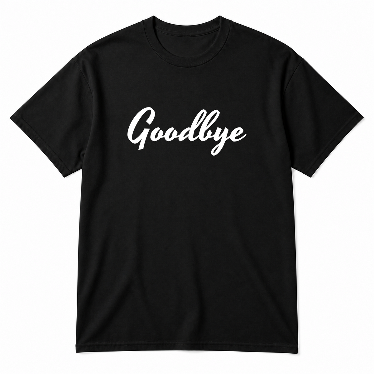 Goodbye T-Shirt in black