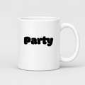 Party Mug in white
