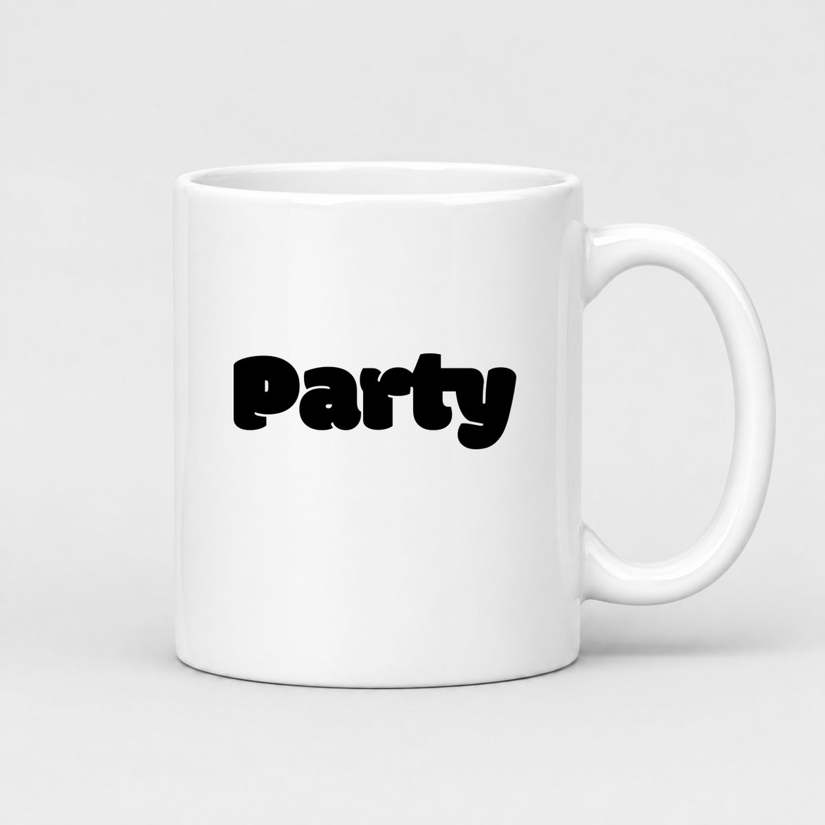 Party Mug in white