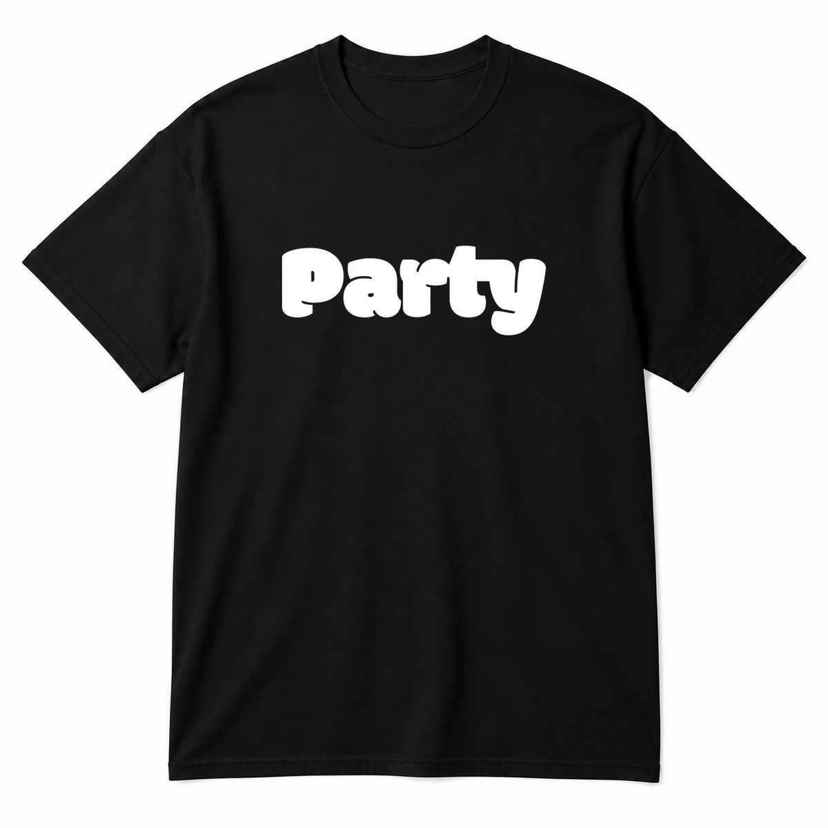 Party T-Shirt in black